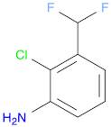 Benzenamine, 2-chloro-3-(difluoromethyl)-