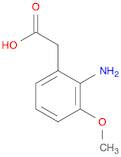 Benzeneacetic acid, 2-amino-3-methoxy-