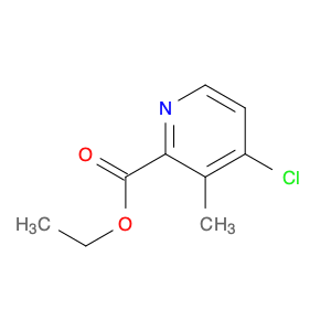 2-Pyridinecarboxylic acid, 4-chloro-3-methyl-, ethyl ester