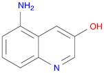 3-Quinolinol, 5-amino-