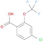 Benzoic acid, 4-chloro-2-(trifluoromethoxy)-