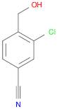 Benzonitrile, 3-chloro-4-(hydroxymethyl)-