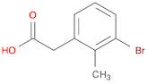 Benzeneacetic acid, 3-bromo-2-methyl-