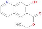 6-Quinolinecarboxylic acid, 7-hydroxy-, ethyl ester