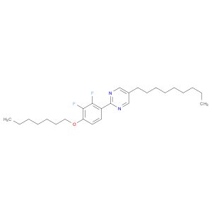 Pyrimidine, 2-[2,3-difluoro-4-(heptyloxy)phenyl]-5-nonyl-