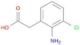 Benzeneacetic acid, 2-amino-3-chloro-