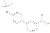 2-Pyridinecarboxylic acid, 4-[4-(trifluoromethoxy)phenyl]-