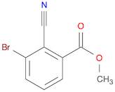 Benzoic acid, 3-broMo-2-cyano-, Methyl ester