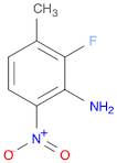 Benzenamine, 2-fluoro-3-methyl-6-nitro-