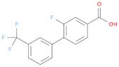 [1,1'-Biphenyl]-4-carboxylic acid, 2-fluoro-3'-(trifluoromethyl)-