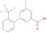 [1,1'-Biphenyl]-3-carboxylic acid, 5-fluoro-2'-(trifluoromethyl)-