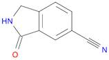 1H-Isoindole-5-carbonitrile, 2,3-dihydro-3-oxo-