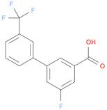 [1,1'-Biphenyl]-3-carboxylic acid, 5-fluoro-3'-(trifluoromethyl)-