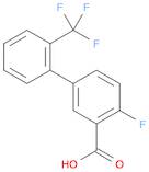 [1,1'-Biphenyl]-3-carboxylic acid, 4-fluoro-2'-(trifluoromethyl)-