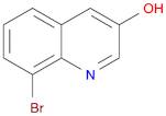 3-Quinolinol, 8-bromo-