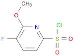 2-Pyridinesulfonyl chloride, 5-fluoro-6-methoxy-