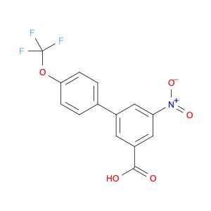 5-Nitro-3-(4-trifluoromethoxyphenyl)benzoic acid
