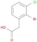 Benzeneacetic acid, 2-bromo-3-chloro-