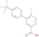 [1,1'-Biphenyl]-3-carboxylic acid, 6-fluoro-4'-(trifluoromethyl)-