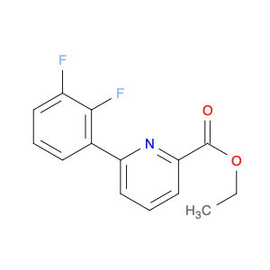 2-Pyridinecarboxylic acid, 6-(2,3-difluorophenyl)-, ethyl ester