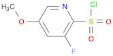 2-Pyridinesulfonyl chloride, 3-fluoro-5-methoxy-