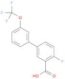 [1,1'-Biphenyl]-3-carboxylic acid, 4-fluoro-3'-(trifluoromethoxy)-