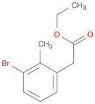 Benzeneacetic acid, 3-bromo-2-methyl-, ethyl ester