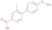 [1,1'-Biphenyl]-4-carboxylic acid, 2-fluoro-4'-methoxy-