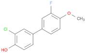 [1,1'-Biphenyl]-4-ol, 3-chloro-3'-fluoro-4'-methoxy-