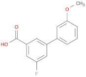 [1,1'-Biphenyl]-3-carboxylic acid, 5-fluoro-3'-methoxy-