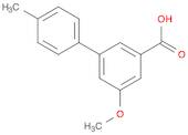 [1,1'-Biphenyl]-3-carboxylic acid, 5-methoxy-4'-methyl-