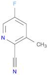 2-Pyridinecarbonitrile, 5-fluoro-3-methyl-