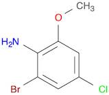 Benzenamine, 2-bromo-4-chloro-6-methoxy-