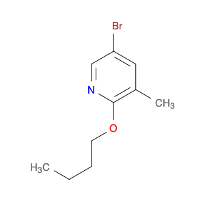 Pyridine, 5-bromo-2-butoxy-3-methyl-