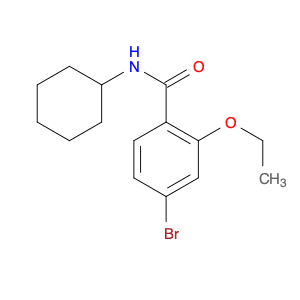 Benzamide, 4-bromo-N-cyclohexyl-2-ethoxy-