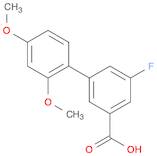 [1,1'-Biphenyl]-3-carboxylic acid, 5-fluoro-2',4'-dimethoxy-