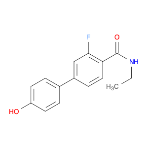 [1,1'-Biphenyl]-4-carboxamide, N-ethyl-3-fluoro-4'-hydroxy-