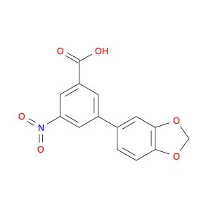 3-(3,4-Methylenedioxyphenyl)-5-nitrobenzoic acid