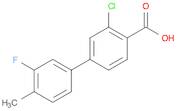 [1,1'-Biphenyl]-4-carboxylic acid, 3-chloro-3'-fluoro-4'-methyl-