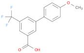 [1,1'-Biphenyl]-3-carboxylic acid, 4'-methoxy-5-(trifluoromethyl)-