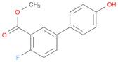 [1,1'-Biphenyl]-3-carboxylic acid, 4-fluoro-4'-hydroxy-, methyl ester