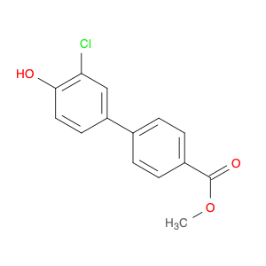 [1,1'-Biphenyl]-4-carboxylic acid, 3'-chloro-4'-hydroxy-, methyl ester