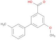 [1,1'-Biphenyl]-3-carboxylic acid, 5-methoxy-3'-methyl-