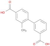 [1,1'-Biphenyl]-3,4'-dicarboxylic acid, 2'-methyl-