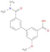 [1,1'-Biphenyl]-3-carboxylic acid, 3'-[(dimethylamino)carbonyl]-5-methoxy-