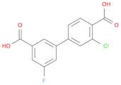 [1,1'-Biphenyl]-3,4'-dicarboxylic acid, 3'-chloro-5-fluoro-