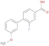 [1,1'-Biphenyl]-4-carboxylic acid, 2-fluoro-3'-methoxy-