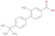 [1,1'-Biphenyl]-4-carboxylic acid, 4'-(1,1-dimethylethyl)-2-methyl-