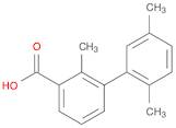 [1,1'-Biphenyl]-3-carboxylic acid, 2,2',5'-trimethyl-