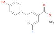 [1,1'-Biphenyl]-3-carboxylic acid, 5-fluoro-4'-hydroxy-, methyl ester